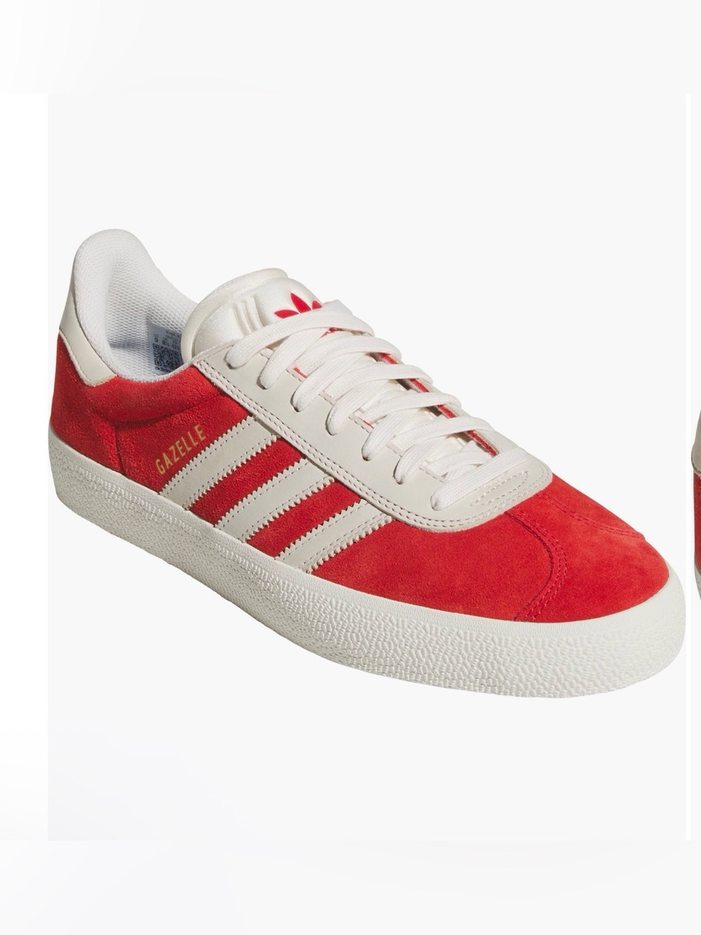 NWT Adidas Gazelle Sneaker Better Scarlet White Women’s 11.5 / Men’s 10.5